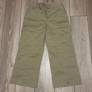 Gap Vintage Beige Wide Leg Trousers